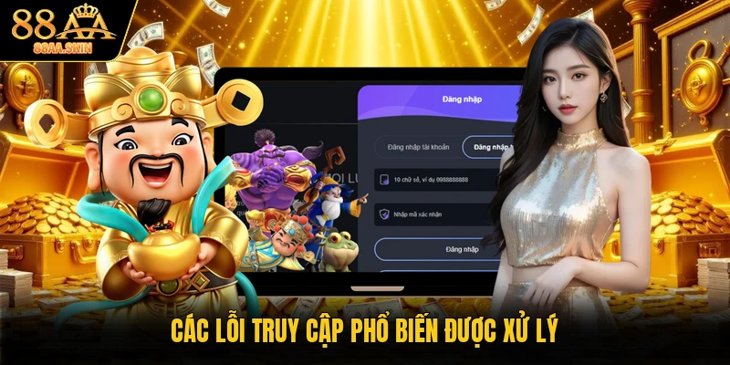 Các lỗi truy cập phổ biến được xử lý