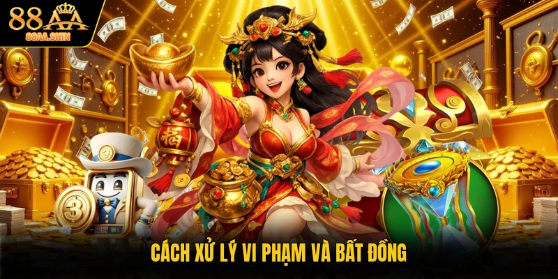 Cách xử lý vi phạm và bất đồng