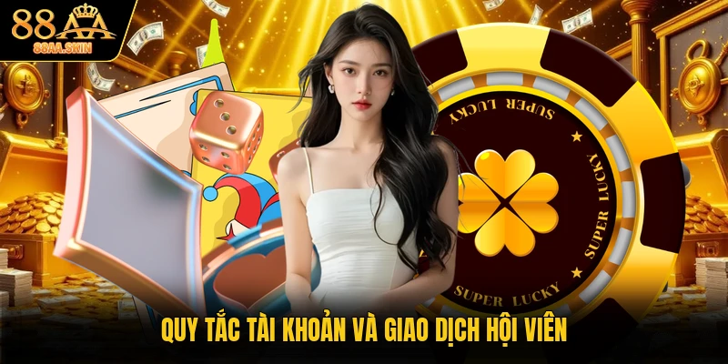 Quy tắc tài khoản và giao dịch hội viên